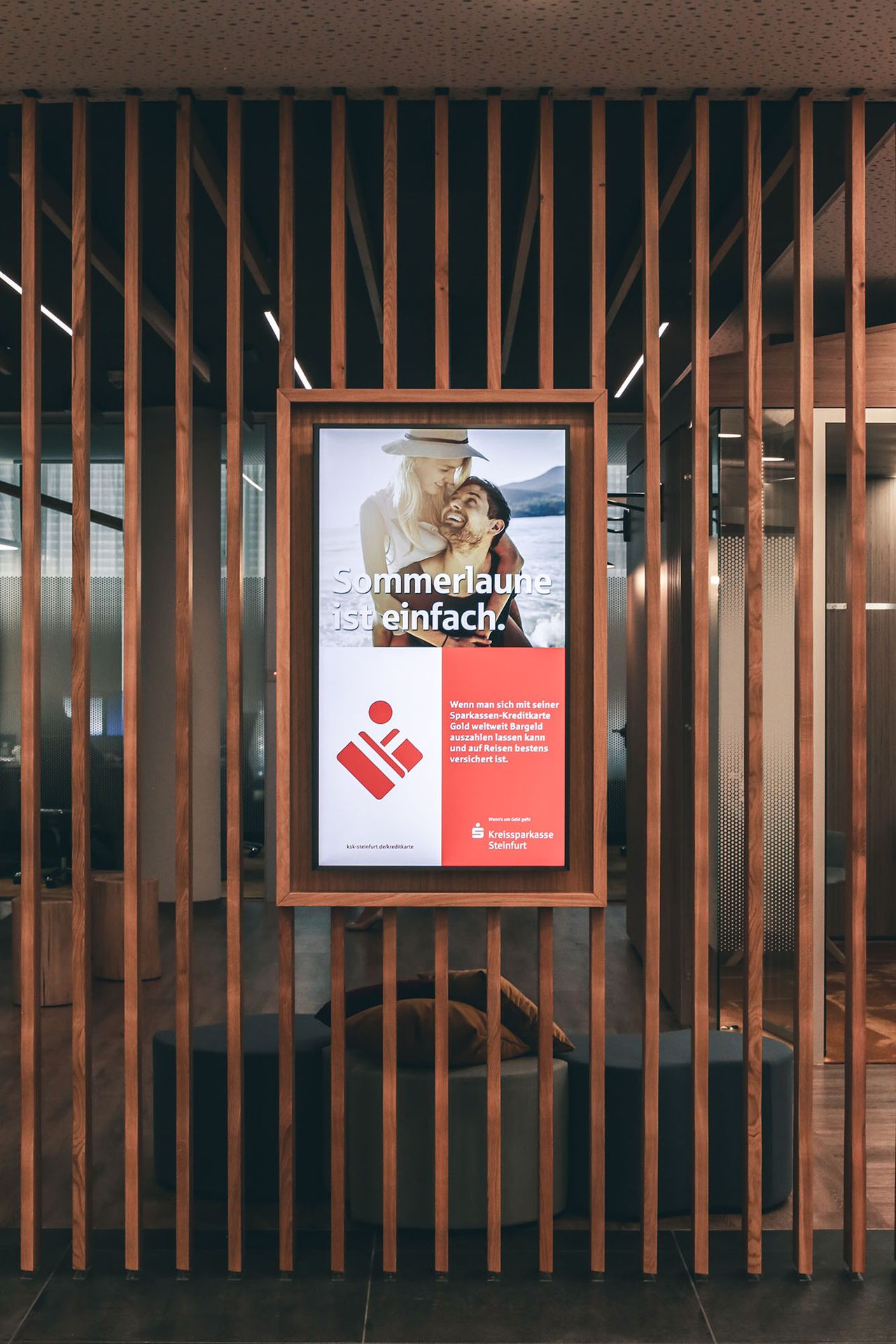 Shop-IQ Digital Signage für Banken.